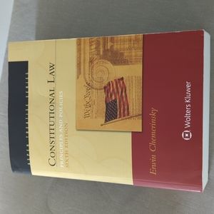 Constitutional Law: Principles and Policies (Aspen Treatise)6th Edition {book}